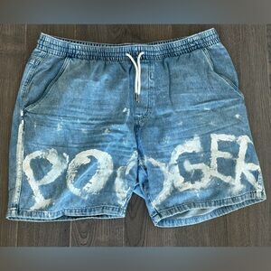 Blue Denim Men's Shorts